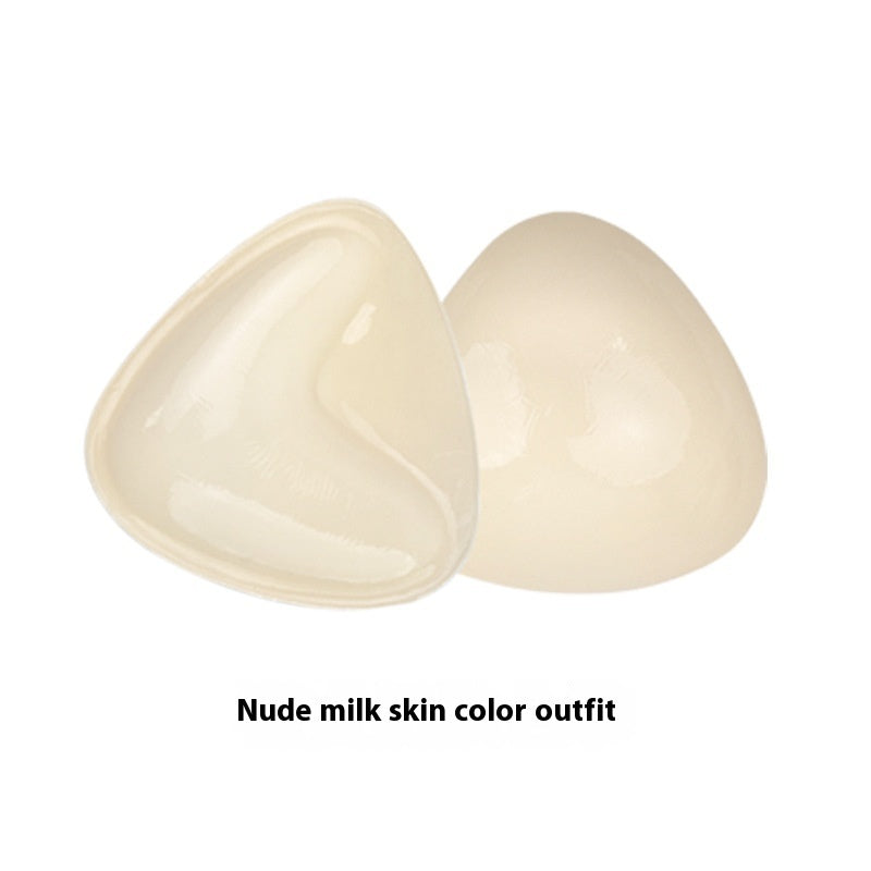 Double Sided Adhesive Sticky Bra Inserts Push Up Thick Sponge Breast Lift Pads Women Swimsuit Bikini Cup Enhancer