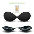 Thickened Seamless Push Up Small Breast Size Exaggerating Bra Silicone Nipple Sticker