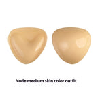 Double Sided Adhesive Sticky Bra Inserts Push Up Thick Sponge Breast Lift Pads Women Swimsuit Bikini Cup Enhancer