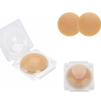 European And American Style Non-adhesive Self-adhesive Solid Chest Paste Invisible Seamless Nipple Coverage Silicone