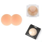European And American Style Non-adhesive Self-adhesive Solid Chest Paste Invisible Seamless Nipple Coverage Silicone