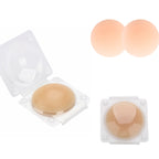 European And American Style Non-adhesive Self-adhesive Solid Chest Paste Invisible Seamless Nipple Coverage Silicone