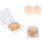 European And American Style Non-adhesive Self-adhesive Solid Chest Paste Invisible Seamless Nipple Coverage Silicone
